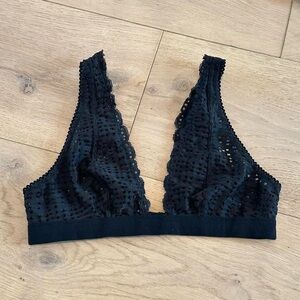 Urban Outfitters Out from Under Black Lace Bralette